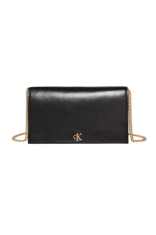 CALVIN KLEIN CK WALLET ON CHAIN en color BLACK  (1)
