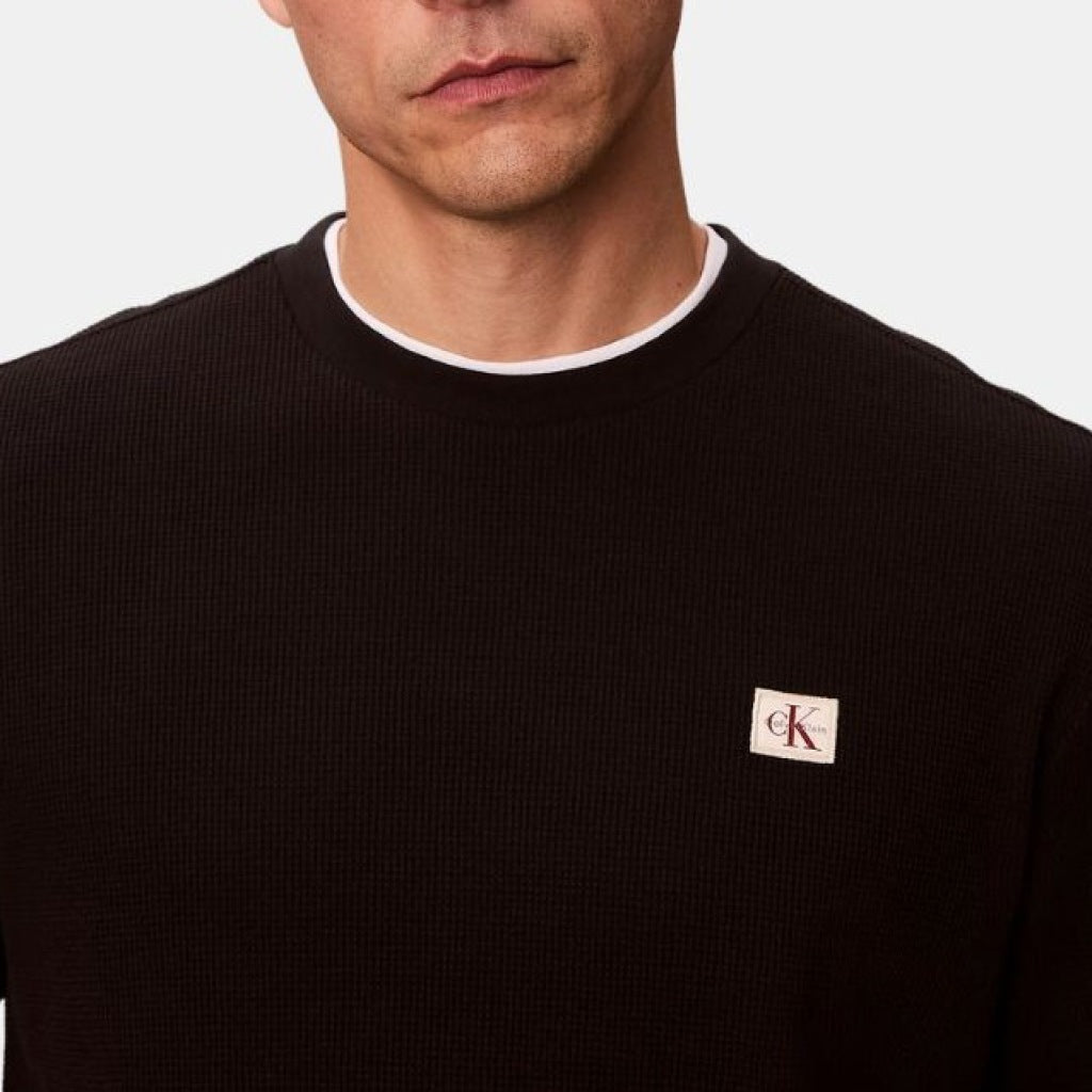CALVIN KLEIN LVEM LS WAFFLE en color UB  (6)