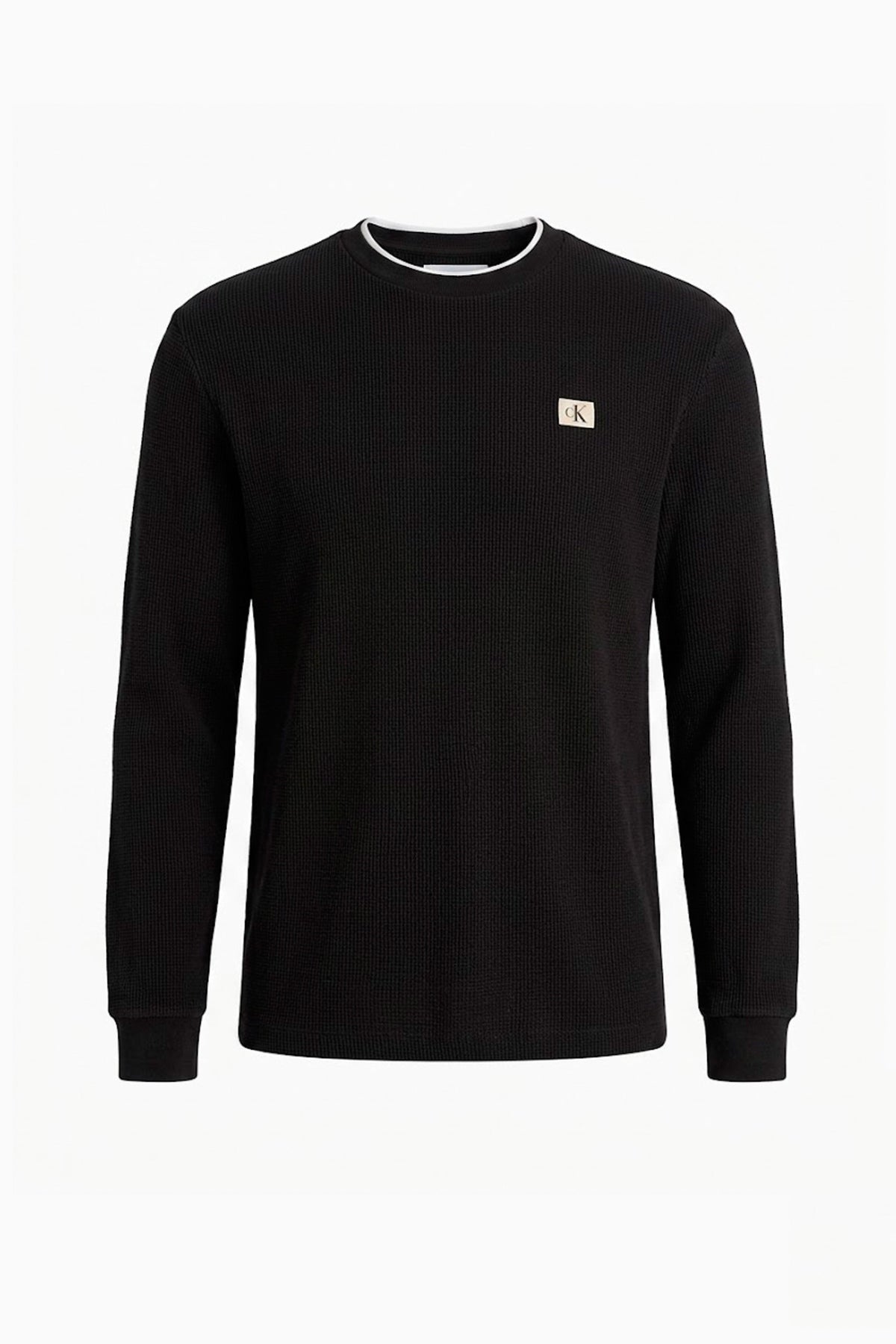 CALVIN KLEIN LVEM LS WAFFLE en color UB  (1)