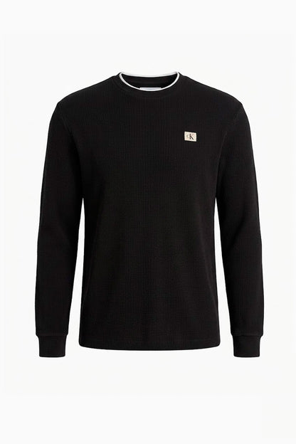 CALVIN KLEIN LVEM LS WAFFLE en color UB  (1)