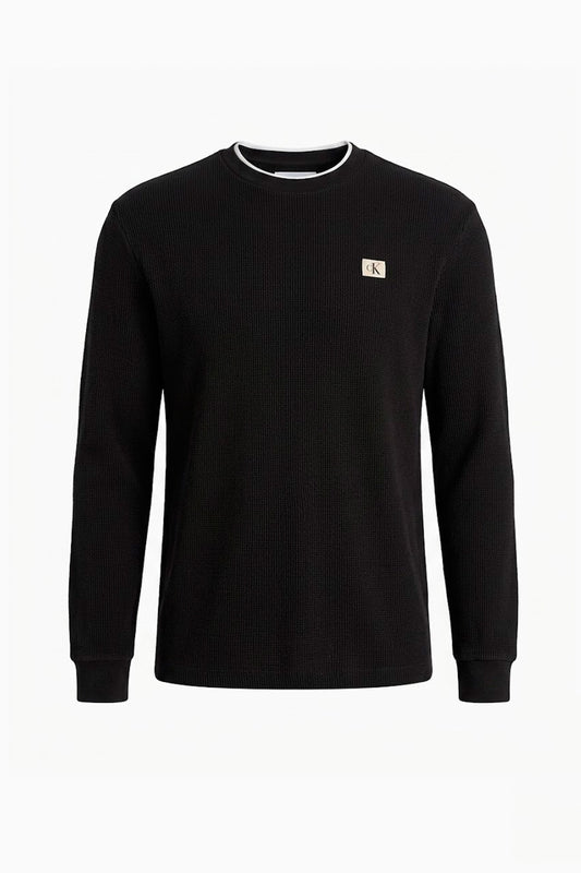 CALVIN KLEIN LVEM LS WAFFLE en color UB  (1)