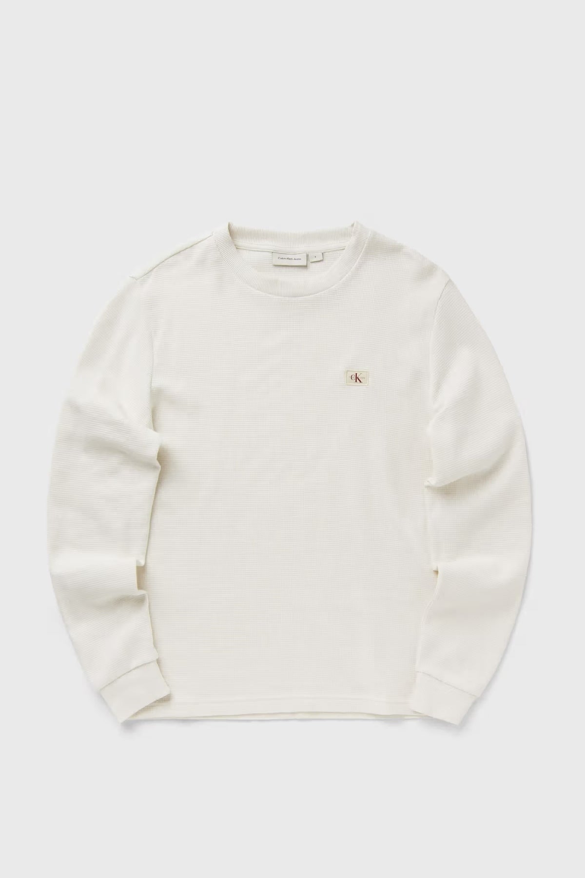 CALVIN KLEIN LVEM LS WAFFLE en color YAS  (1)