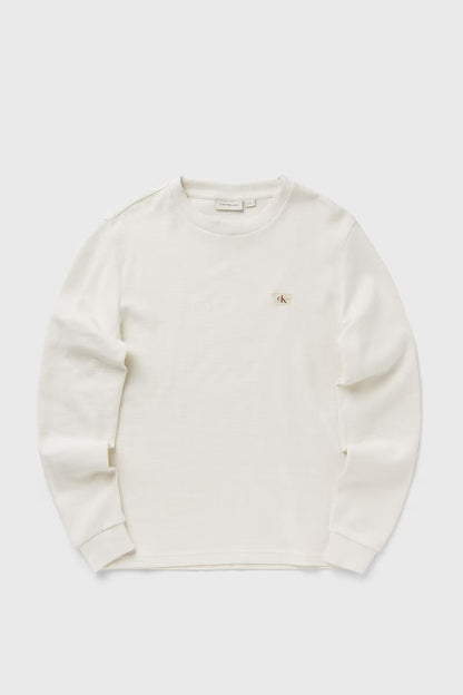 CALVIN KLEIN LVEM LS WAFFLE en color YAS  (1)