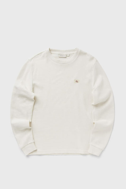CALVIN KLEIN LVEM LS WAFFLE en color YAS  (1)