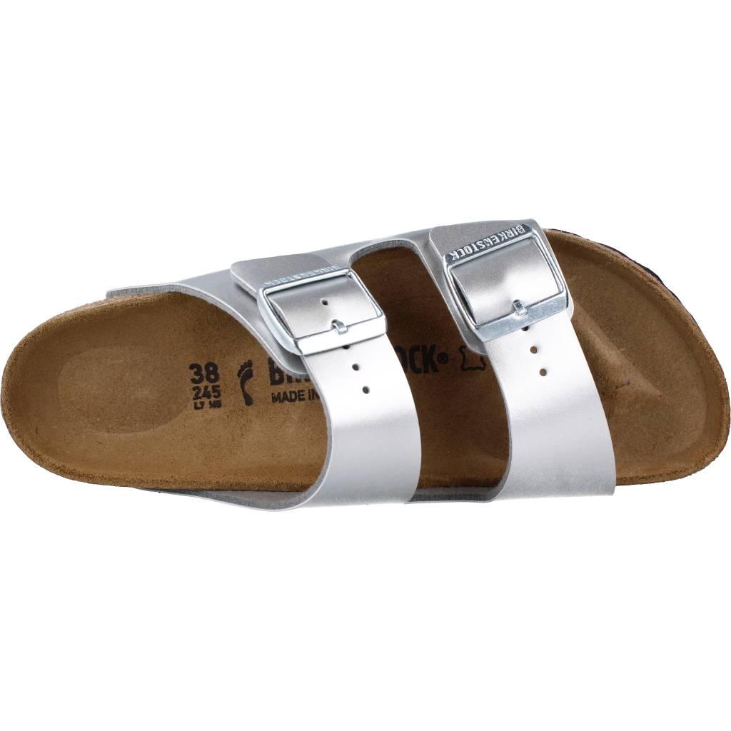 BIRKENSTOCK ARIZONA KIDS BF en color METSILVER  (7)