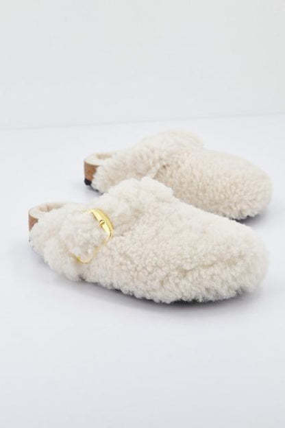 BIRKENSTOCK BOSTON BB en color EGGSHELL  (1)