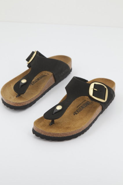 BIRKENSTOCK  GIZEH BIG BUCKLE en color BLACK  (1)