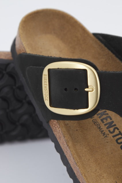 BIRKENSTOCK  GIZEH BIG BUCKLE en color BLACK  (2)