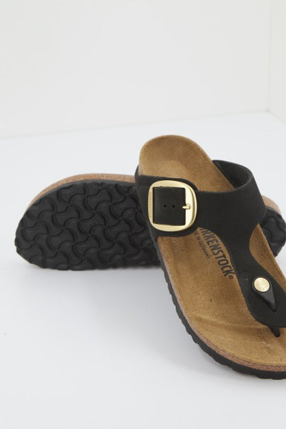 BIRKENSTOCK  GIZEH BIG BUCKLE en color BLACK  (3)