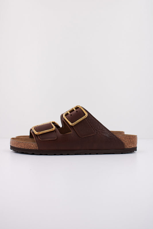 BIRKENSTOCK ARIZONA NATURAL LEAT en color ROAST  (1)