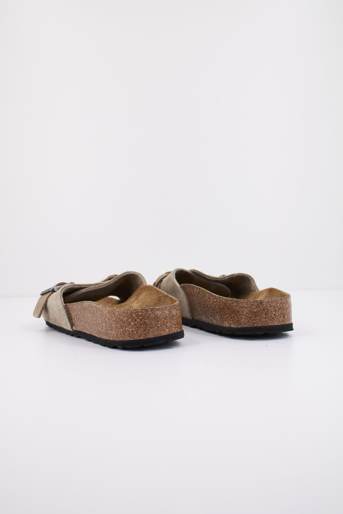 BIRKENSTOCK PULA BRAIDED SUEDE L en color TAUPE  (3)