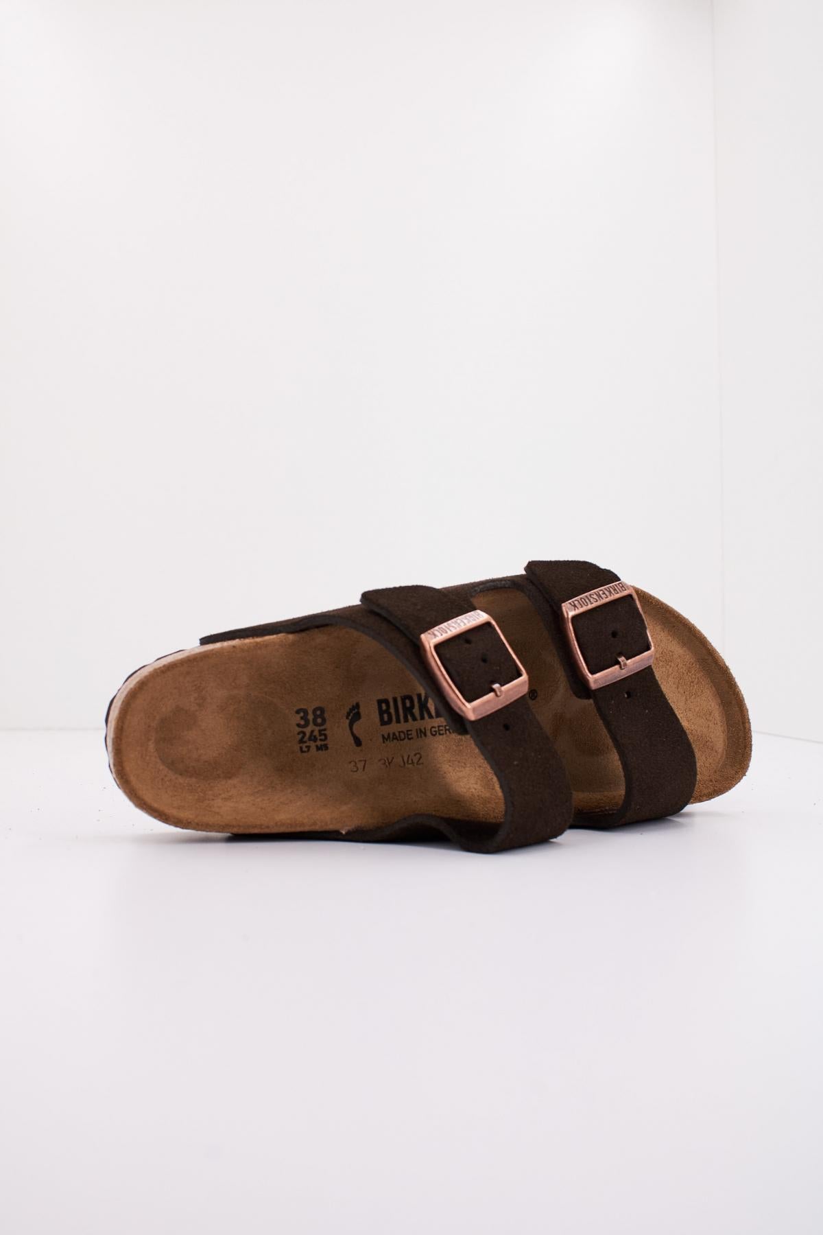 BIRKENSTOCK ARIZONA SUEDE LEATHE en color MOCHA  (4)