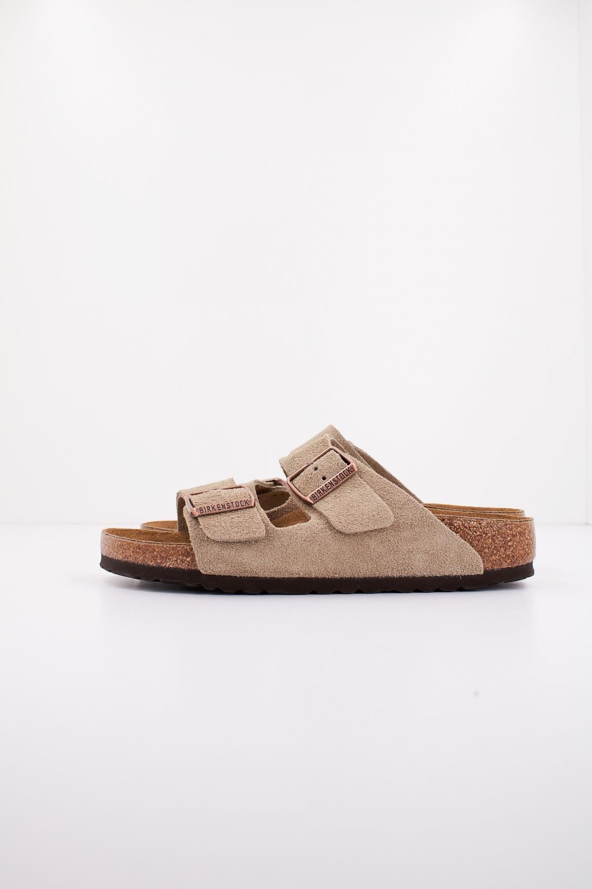 BIRKENSTOCK ARIZONA SUEDE LEATHE en color TAUPE  (1)