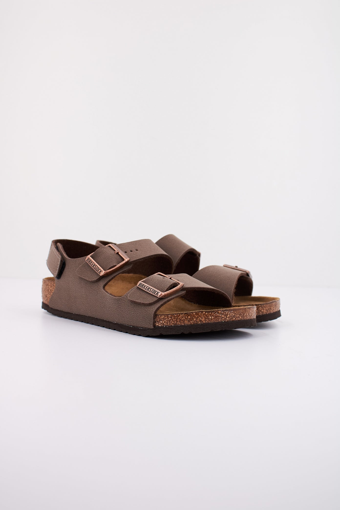 BIRKENSTOCK MILANO HL KIDS en color MOCHA  (2)