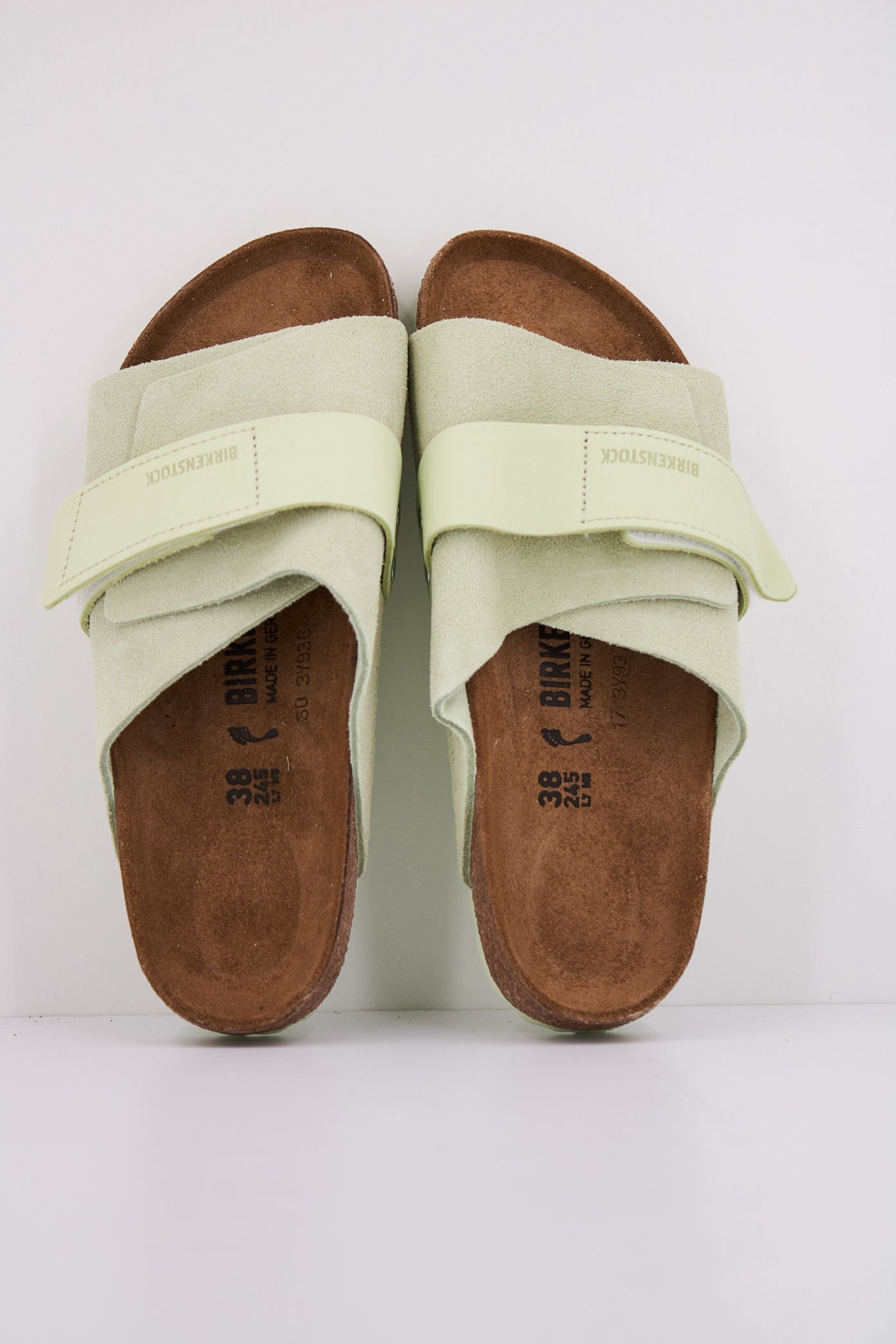 BIRKENSTOCK  KYOTO en color FADEDLIME  (3)
