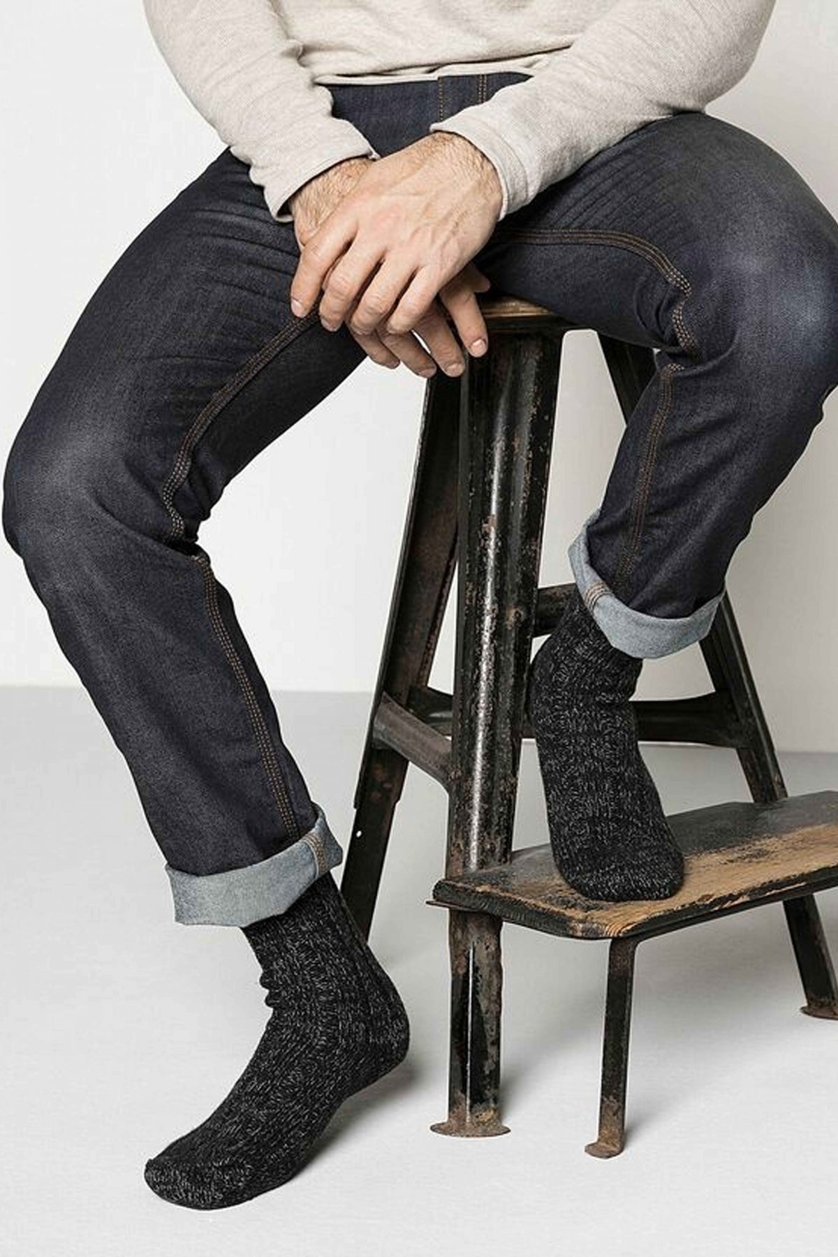 BIRKENSTOCK COTTON TWIST MEN en color BLACK  (4)