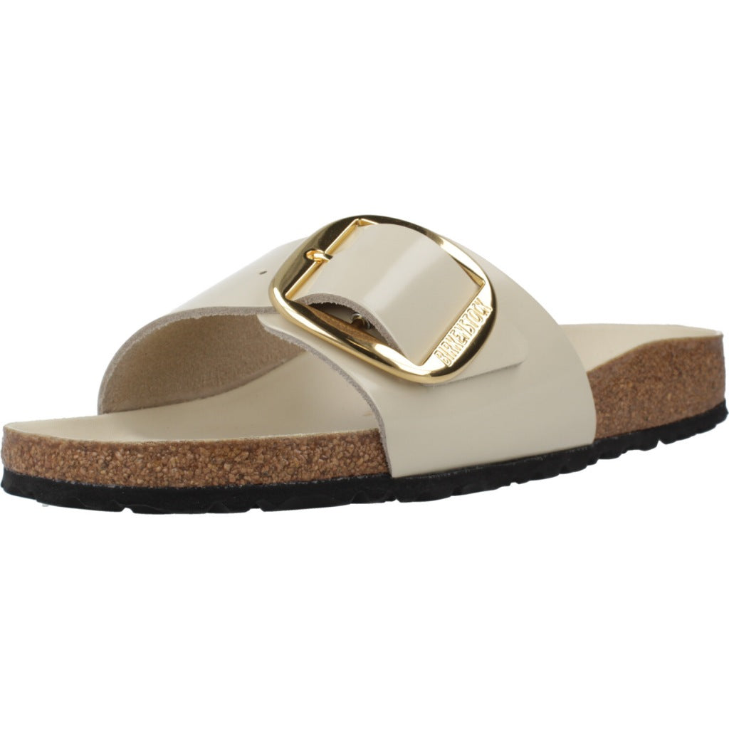 BIRKENSTOCK MADRID BIG BUCKLE en color ECRU  (1)