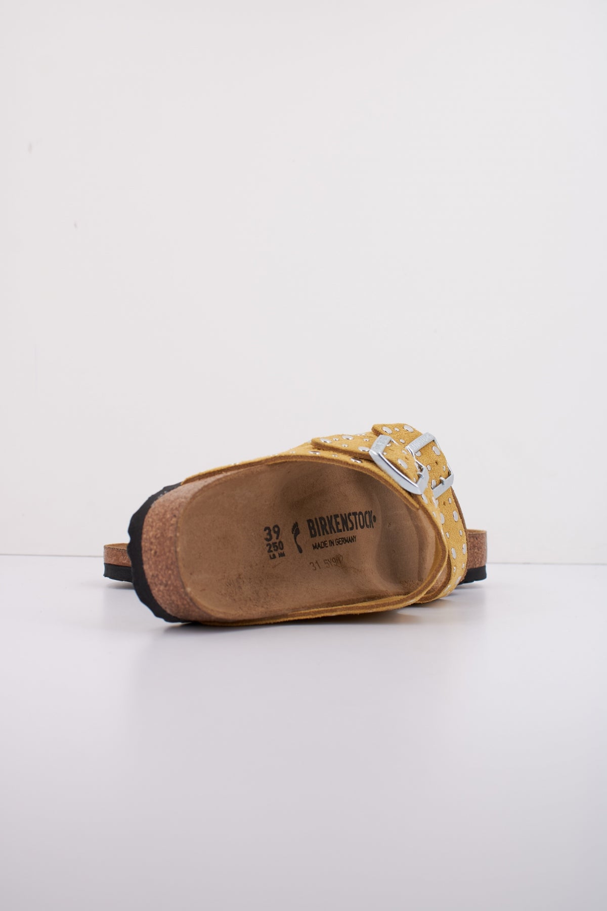 BIRKENSTOCK ARIZONA RIVET BORDER en color OCHRE  (5)