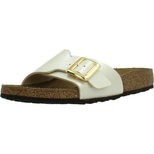 BIRKENSTOCK CATALINA CUSHION BUC en color PRLWHT  (1)