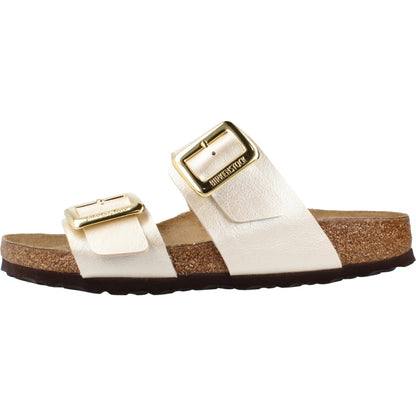 BIRKENSTOCK SYDNEY CUSHION BUCKL en color PRLWHT  (2)