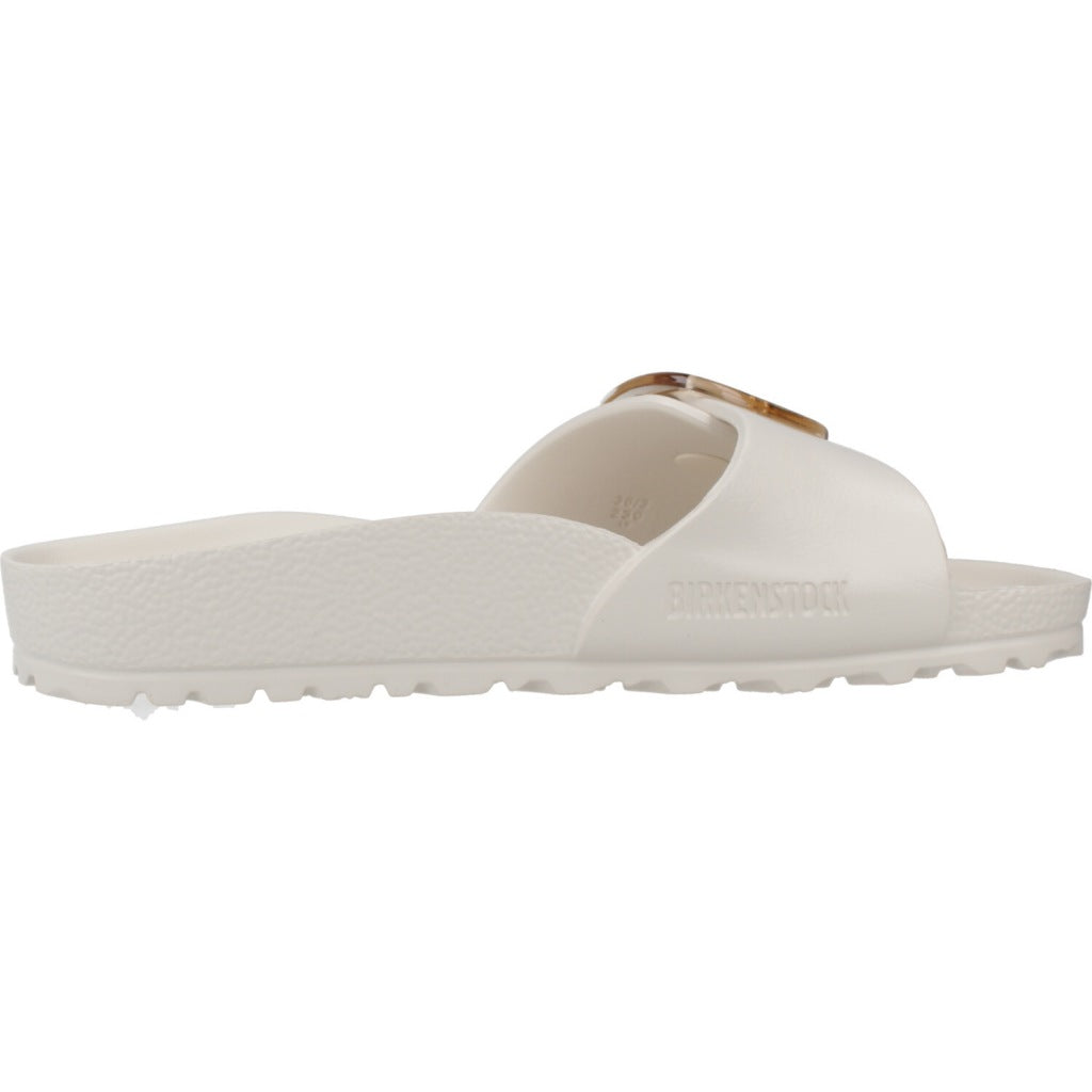 BIRKENSTOCK MADRID BIG BUCKLE EV en color EGGSHELL  (4)