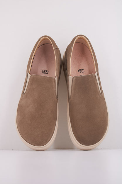 BIRKENSTOCK OSWEGO LEVE en color TAUPE  (3)