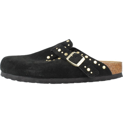 BIRKENSTOCK BOSTON RIVET BORDER en color BLACK  (2)