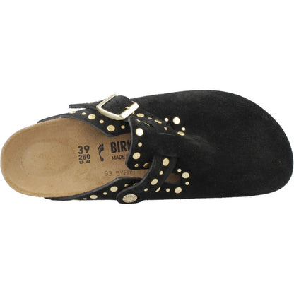 BIRKENSTOCK BOSTON RIVET BORDER en color BLACK  (7)