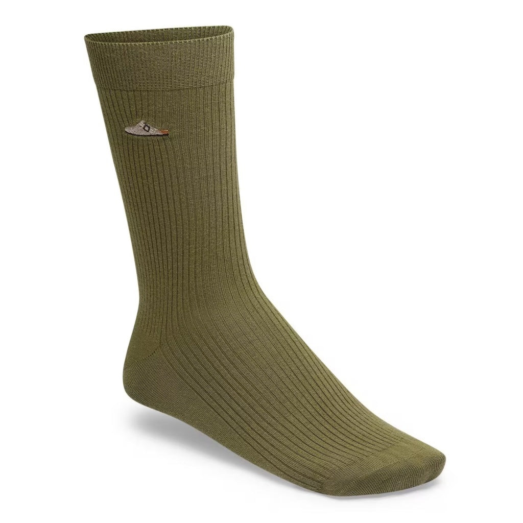 BIRKENSTOCK COTTON RIBBED SOCKS en color PINGRN  (3)