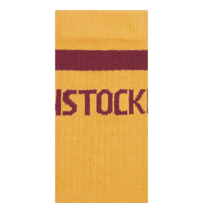 BIRKENSTOCK COTTON TENNIS SOCKS en color OCHRE  (1)