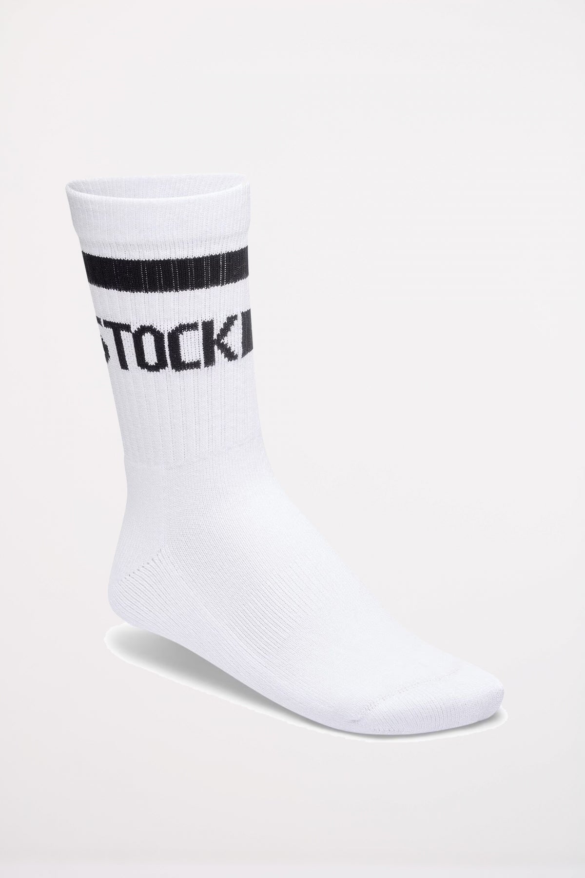 BIRKENSTOCK COTTON SLUB en color BLCKWHT  (3)