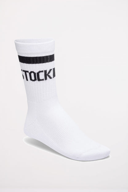 BIRKENSTOCK COTTON SLUB en color BLCKWHT  (3)