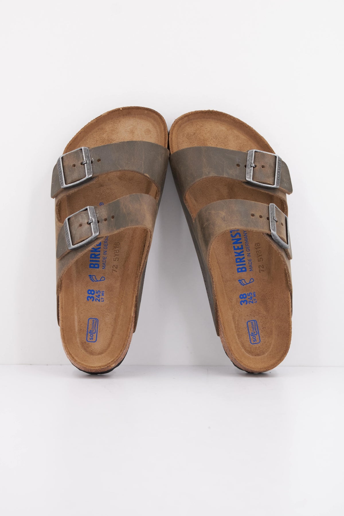 BIRKENSTOCK ARIZONA FL WB en color KHAKI  (3)