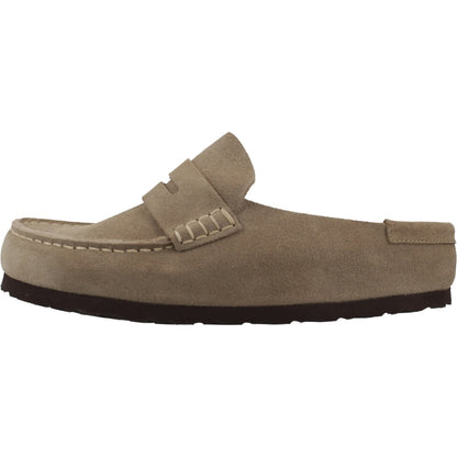 BIRKENSTOCK NAPLES WRAPPED SUEDE en color TAUPE  (2)