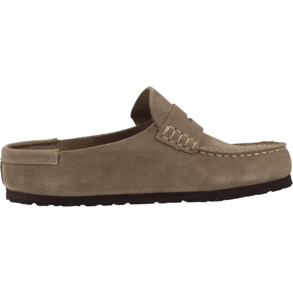 BIRKENSTOCK NAPLES WRAPPED SUEDE en color TAUPE  (4)