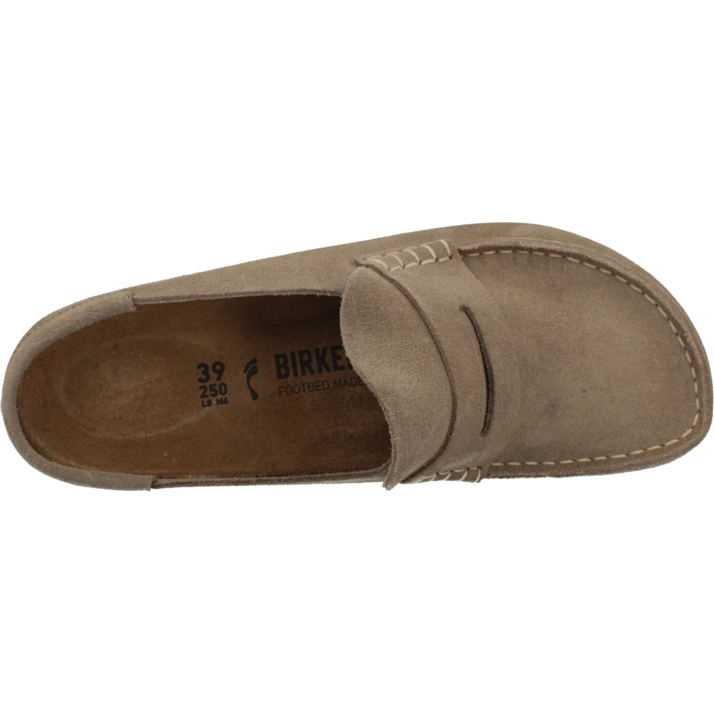 BIRKENSTOCK NAPLES WRAPPED SUEDE en color TAUPE  (6)