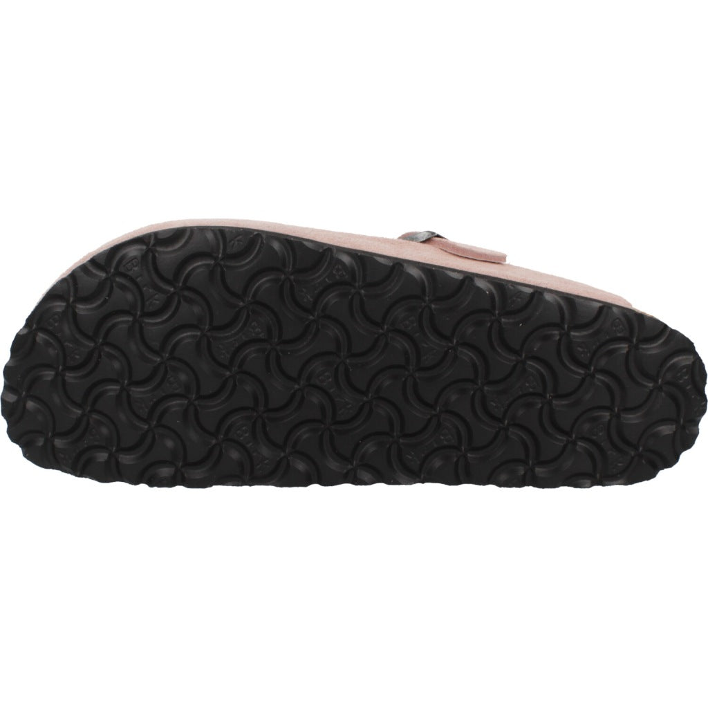BIRKENSTOCK BOSTON SUEDE LEATHER en color PNKCLY  (6)