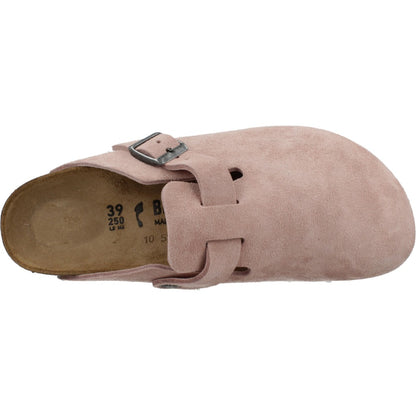 BIRKENSTOCK BOSTON SUEDE LEATHER en color PNKCLY  (7)