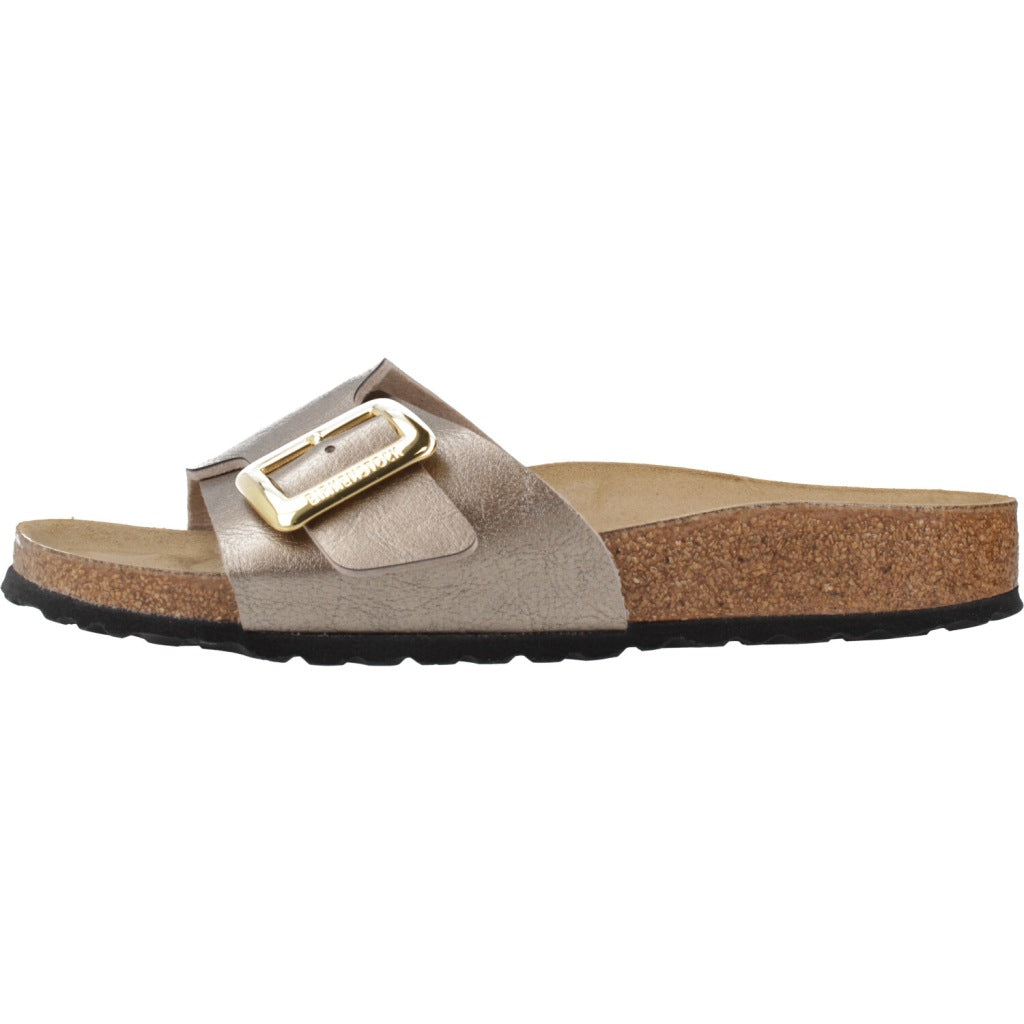 BIRKENSTOCK CATALINA LUXE BUCKLE en color TAUPE  (2)