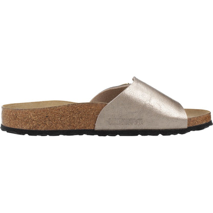 BIRKENSTOCK CATALINA LUXE BUCKLE en color TAUPE  (4)
