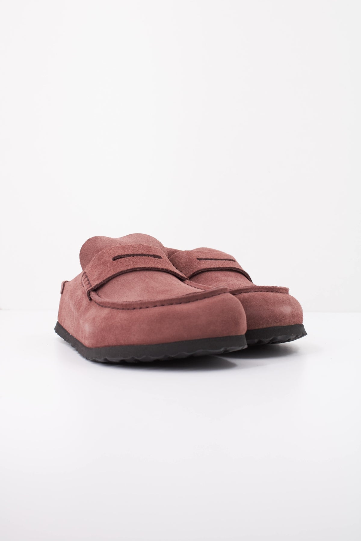 BIRKENSTOCK NAPLES WRAPPED SUEDE en color PEPPER  (2)