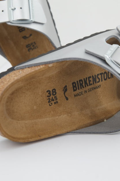 BIRKENSTOCK ARIZONA BF en color SILVER  (2)