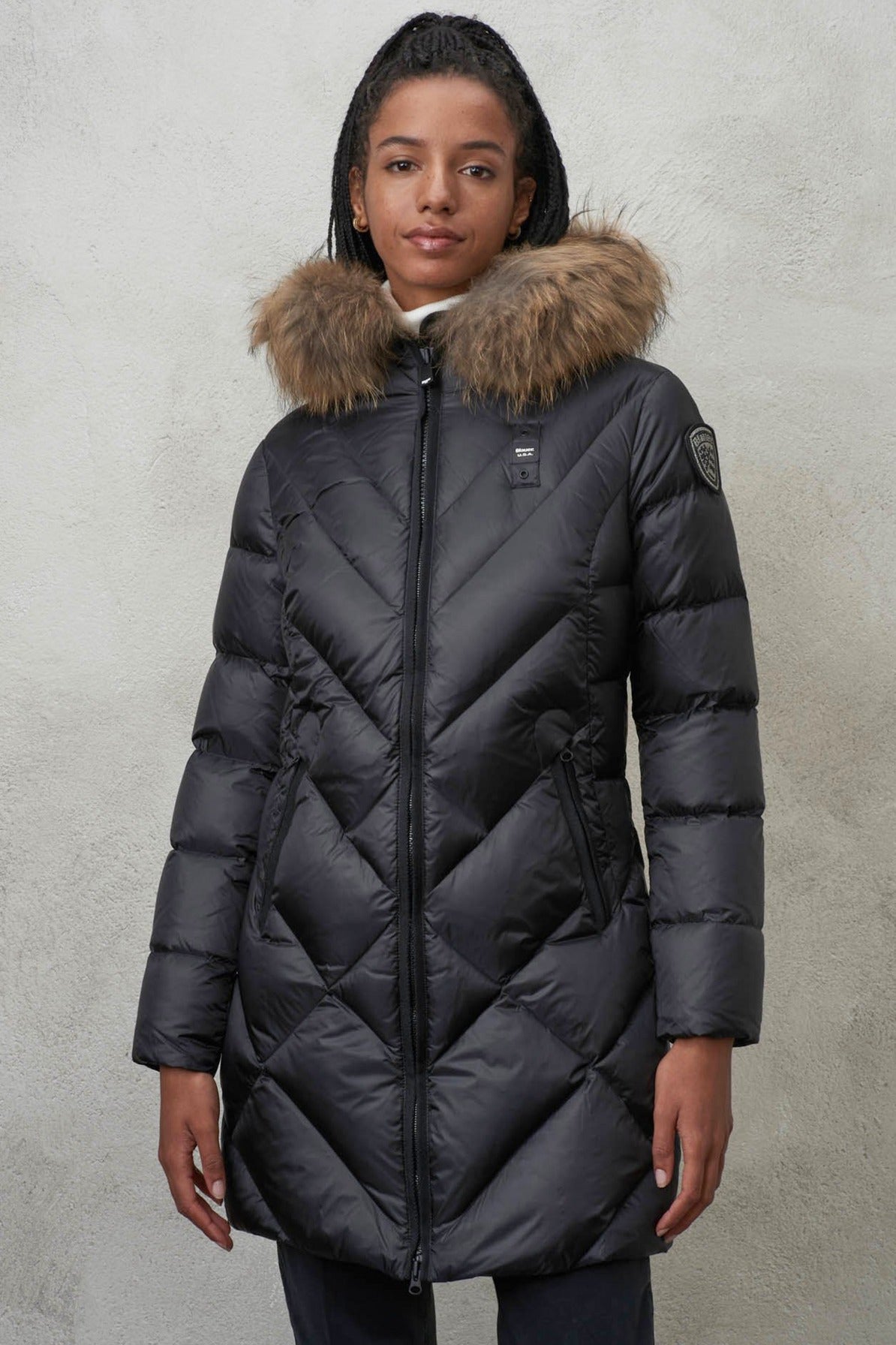 BLAUER TRENCH LUNGHI en color TT  (1)