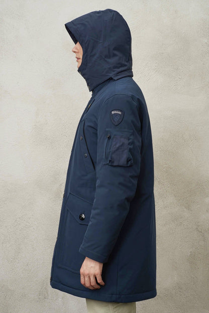 BLAUER IMPERMEABILE / TRENC en color   (4)