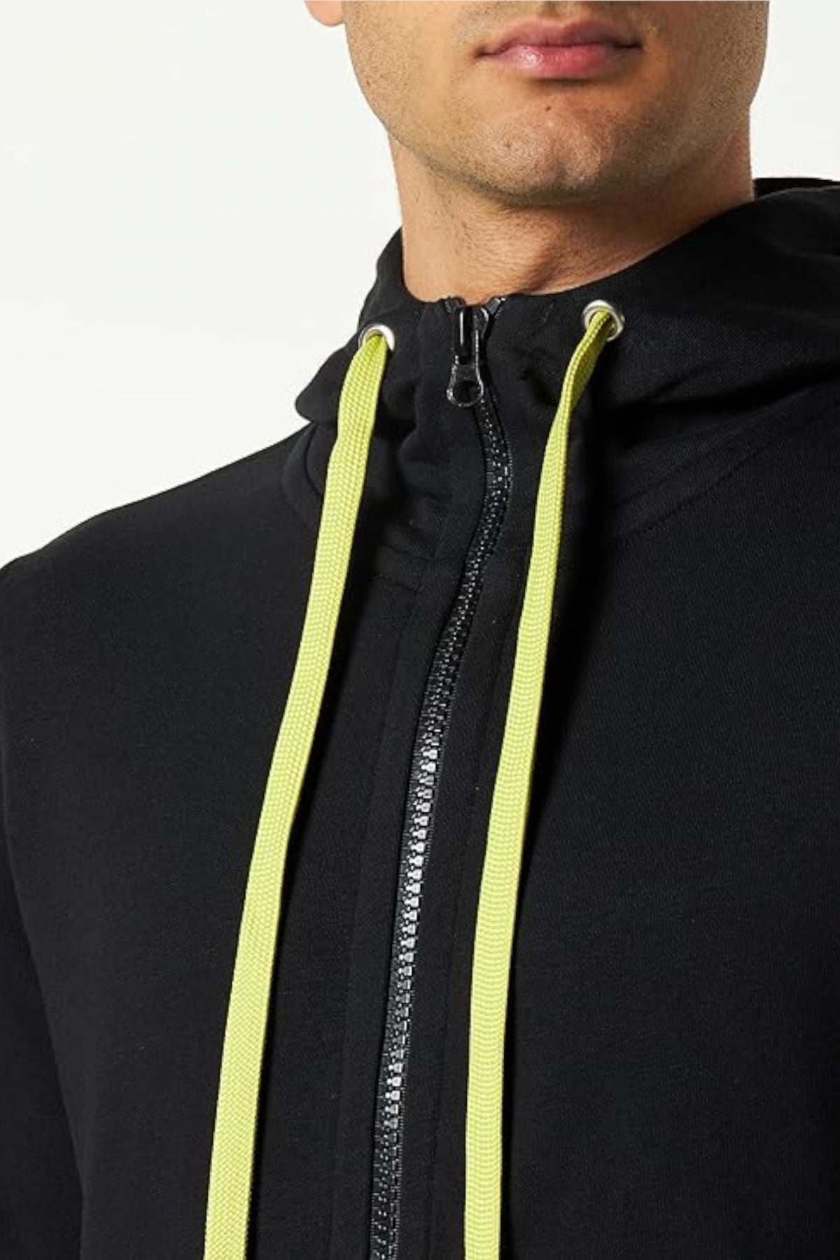 BLAUER FELPA APERTA CAPPUCC en color   (2)