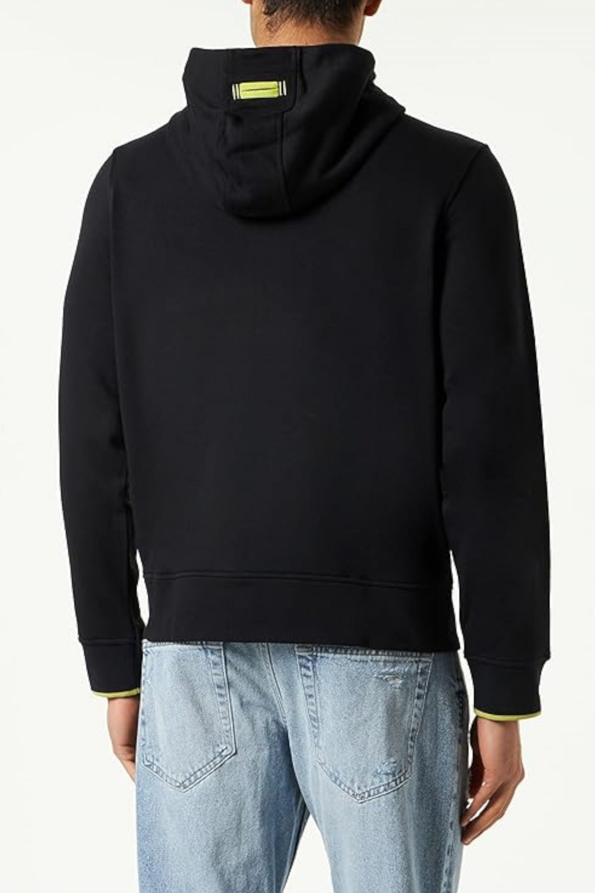 BLAUER FELPA APERTA CAPPUCC en color   (3)