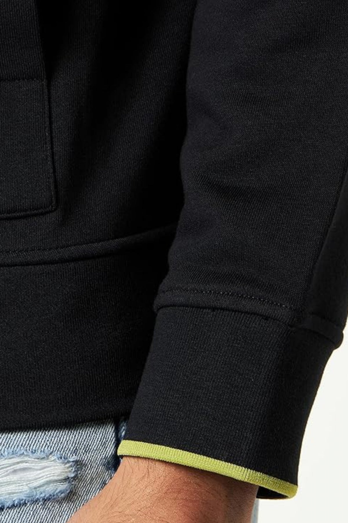 BLAUER FELPA APERTA CAPPUCC en color   (5)