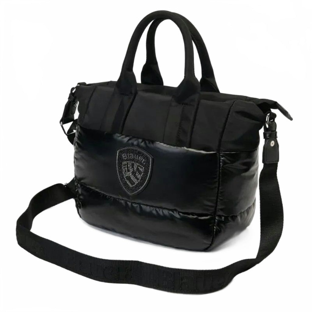 BLAUER POLYESTER NYLON TOTE en color BLK  (4)