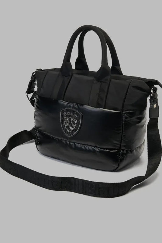 BLAUER POLYESTER NYLON TOTE en color BLK  (1)