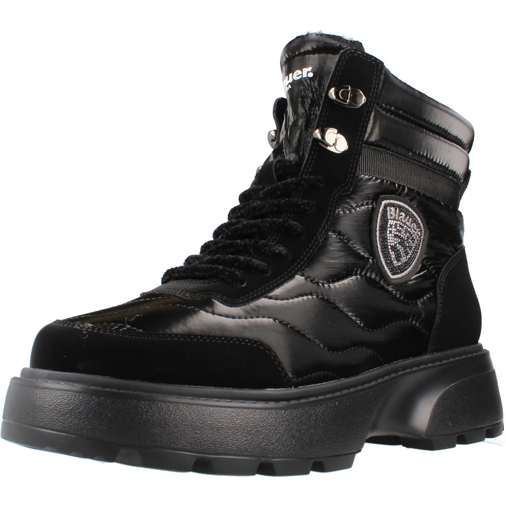 BLAUER MID BOOT BLANCA en color BLK  (1)